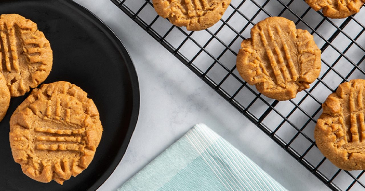 Image of 3 Ingredient Peanut Butter Cookies