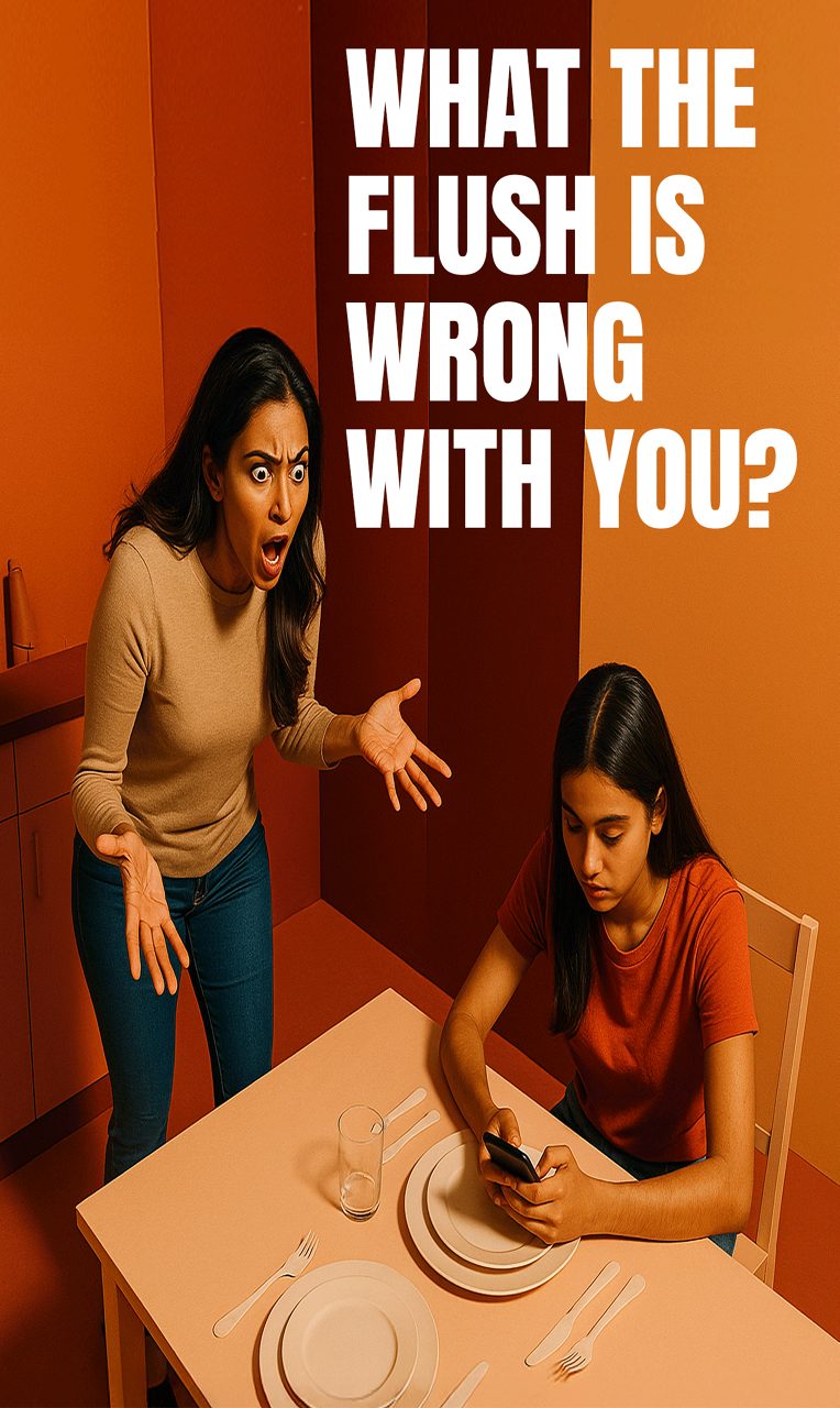 What the flush is wrong with you mobile banner