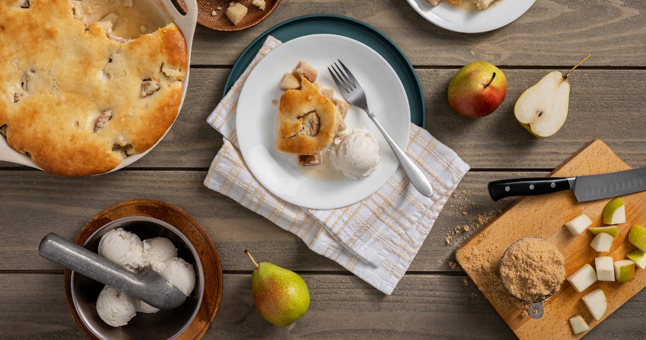 Image of Easy Pear Cobbler