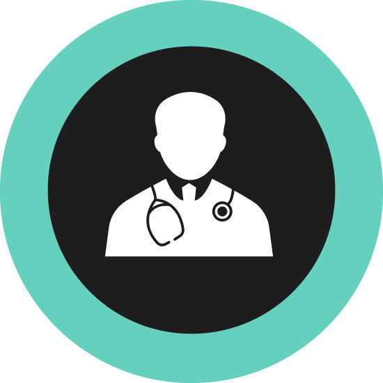 Healthcare professional icon