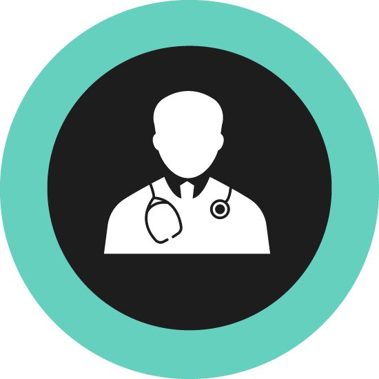 Healthcare professional icon