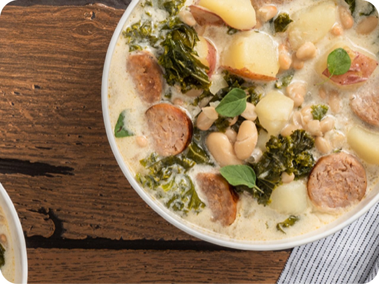 Image of Slow Cooker Creamy Tuscan Soup