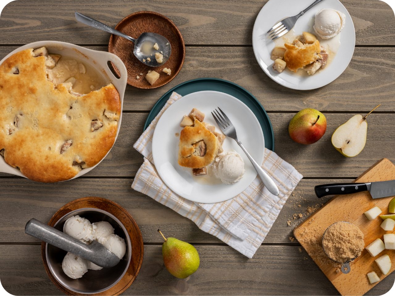 Image of Easy Pear Cobbler