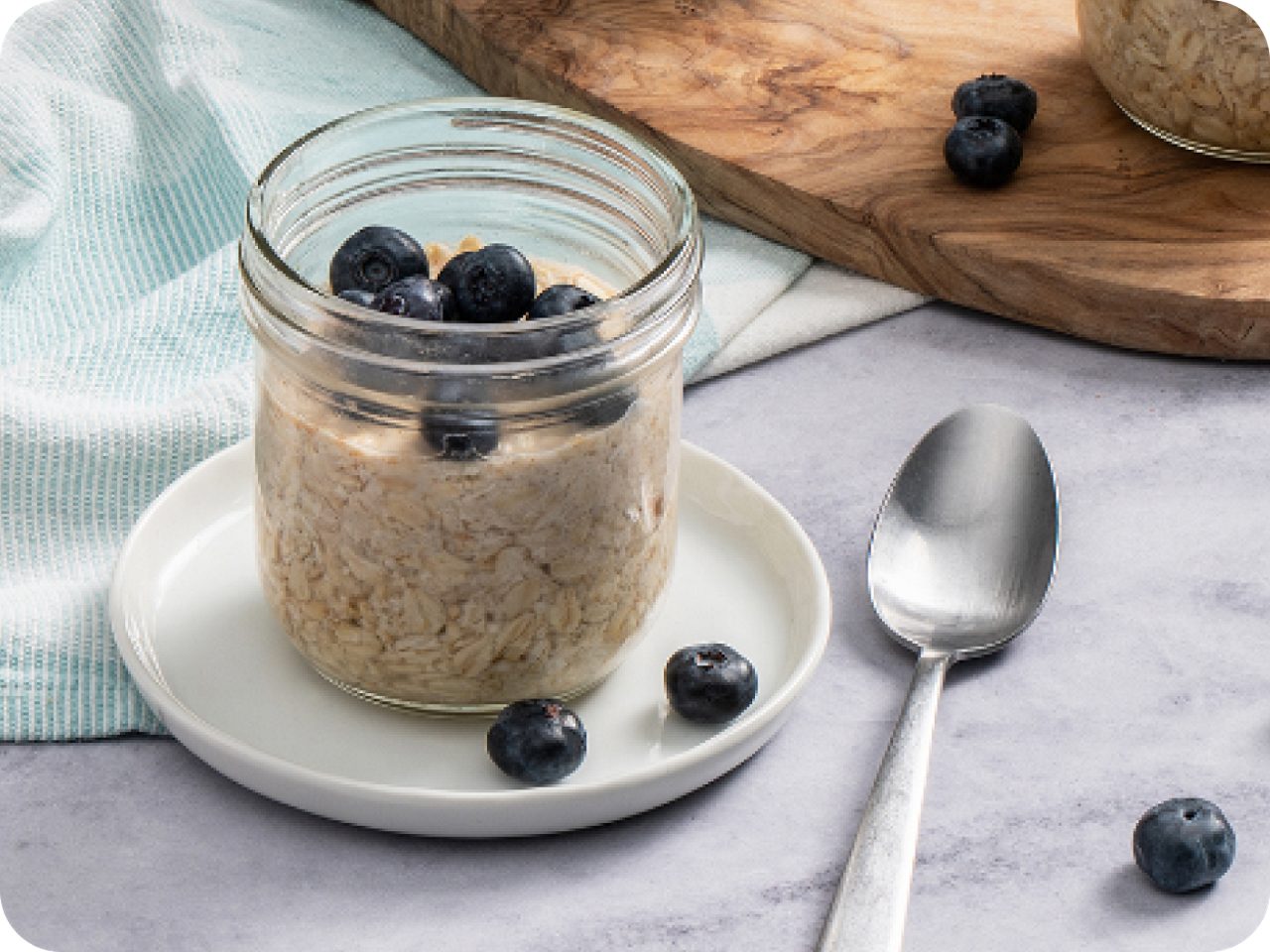 Image of Dairy-Free Overnight Almond Butter Oats