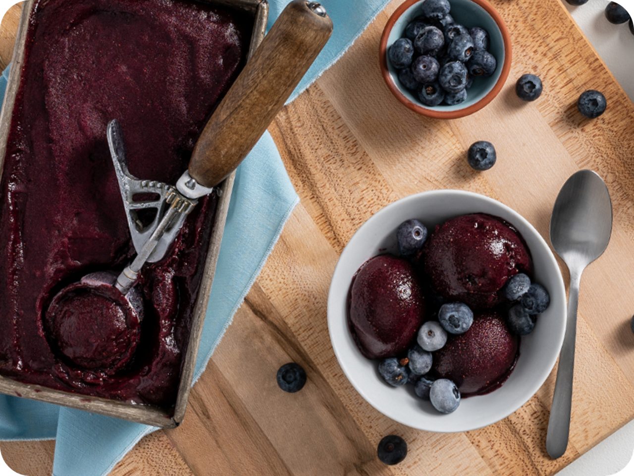 Image of Blueberry Sorbet