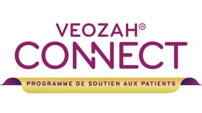 Vous avez besoin d’aide concernant VEOZAH? Parlez de VEOZAH® CONNECT à votre médecin.